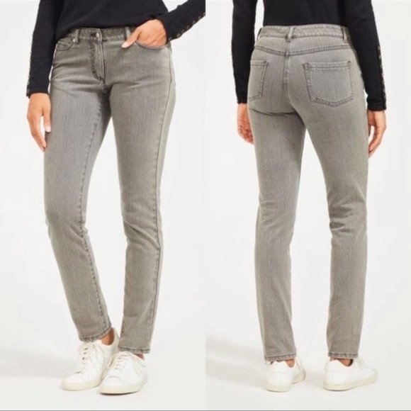 J. McLaughlin Denim - J. McLaughlin gray wash skinny mid rise jeans